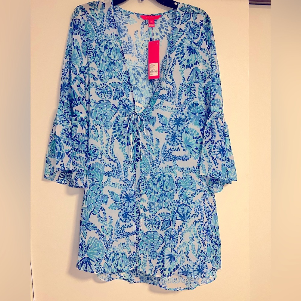 NWT Lilly Pulitzer Motley Beach Coverup Size M